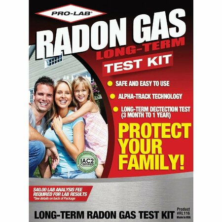 PRO LAB Long-Term Radon Test Kit RL116